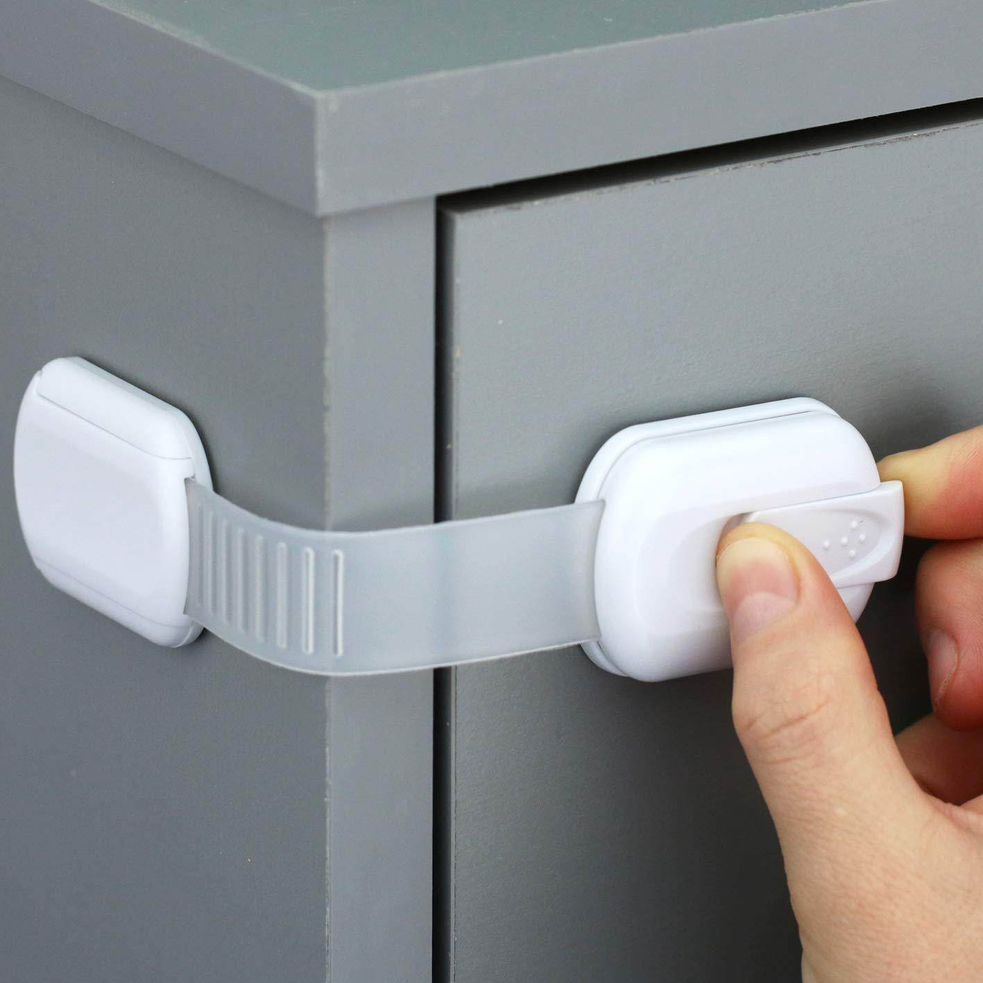 Adjustable Child Safety Lock Kitchen Cabinet Lock - Mubimart