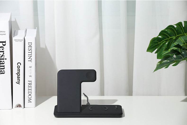Wireless Charging 15W Charger Watch Three-in-one Wireless Charger - Mubimart