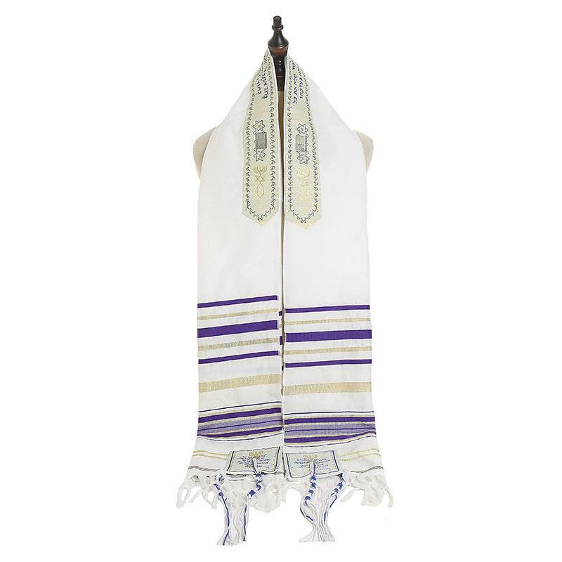 Scarf Prayer Towel Ethnic Scarf Men And Women Shawl Headscarves - Mubimart