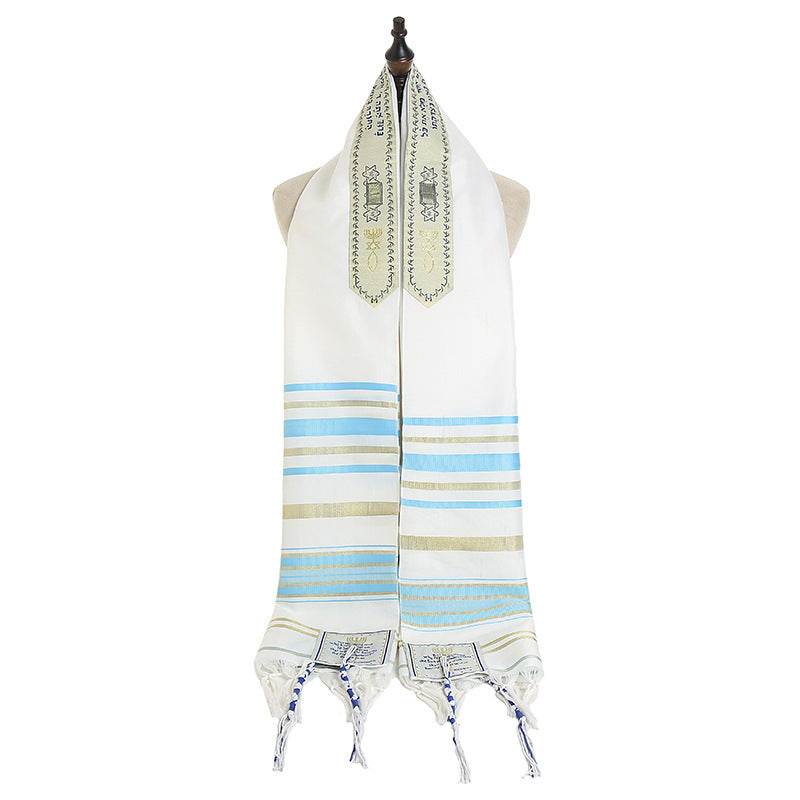 Scarf Prayer Towel Ethnic Scarf Men And Women Shawl Headscarves - Mubimart