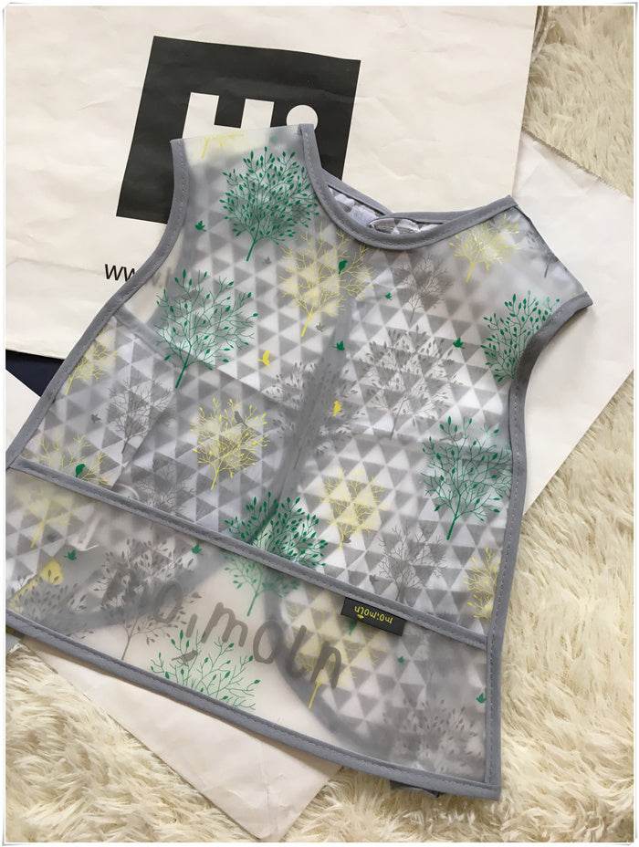 Baby Eating Sleeveless Bib Bib Gown Waterproof - Mubimart