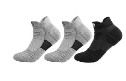Elite Socks Men Thickened Socks Towel Bottom Deodorant Quick-Drying Running Socks - Mubimart
