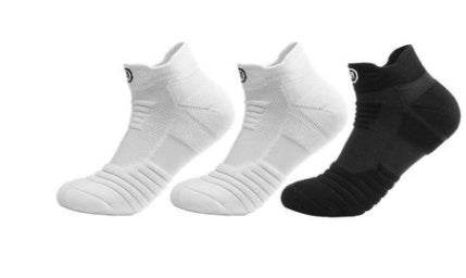 Elite Socks Men Thickened Socks Towel Bottom Deodorant Quick-Drying Running Socks - Mubimart