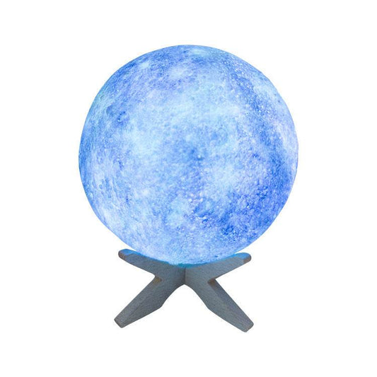 Dovetail Bracket Moon Lamp Children's Gift Creative Table Lamp - Mubimart