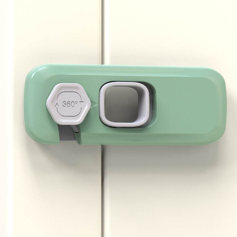 Home Refrigerator Lock Fridge Freezer Door Catch Lock Toddler Kids Child Cabinet Safety Lock For Baby Safety Child Lock - Mubimart