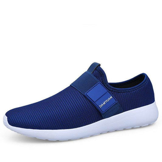 Light Slipon Running Shoes 47 Breathable Casual Mens Sports Shoes 46 Fashion Large Size Outdoor Gym Jogging Mens Sneakers - Mubimart