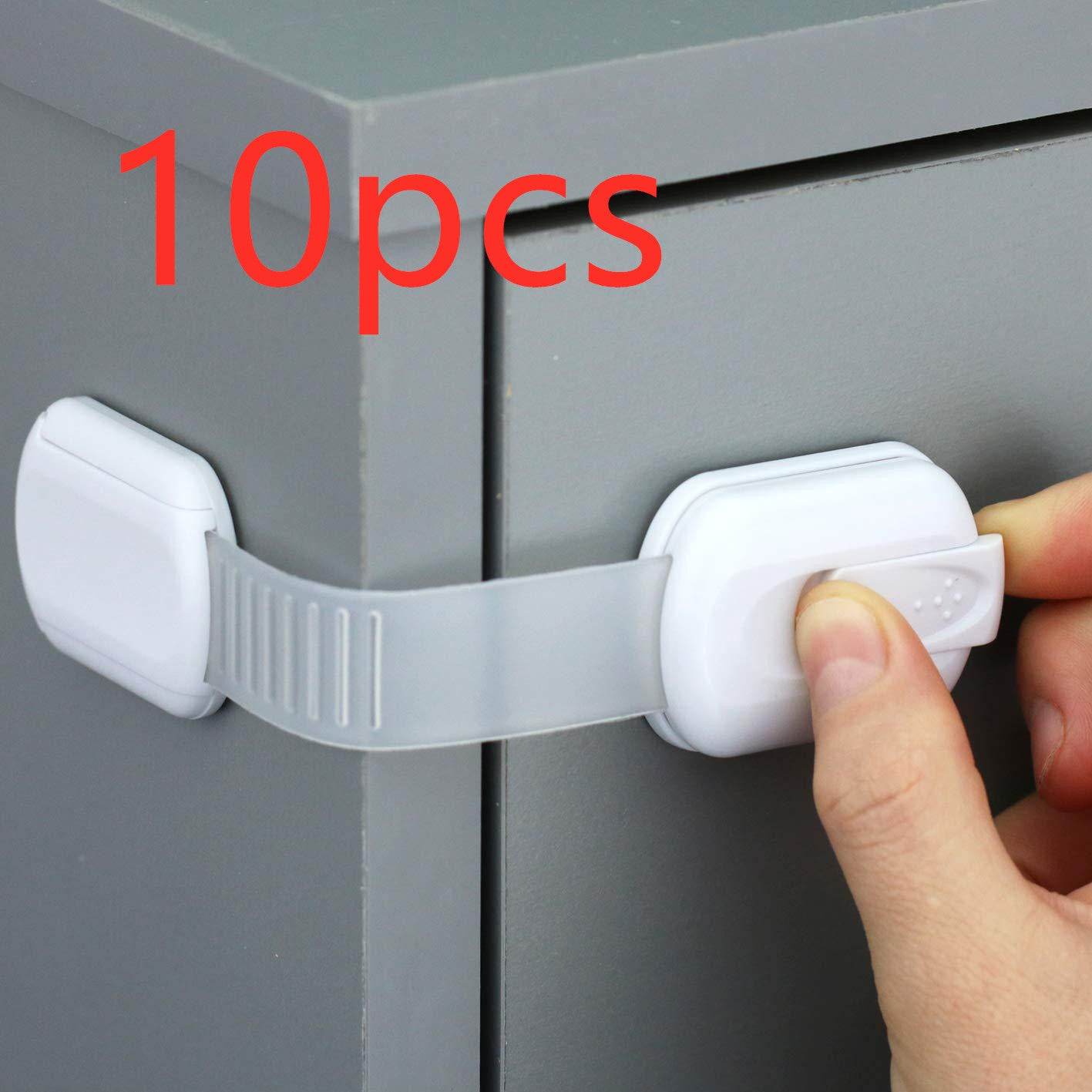 Adjustable Child Safety Lock Kitchen Cabinet Lock - Mubimart