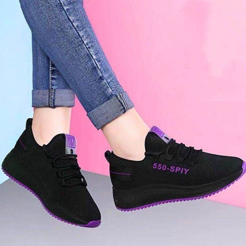 Hot Sale Running Shoes for Women Sport Shoes Outdoor Sneakers Air Mesh Breathable Walking Jogging Trainers Chaussures Femme - Mubimart
