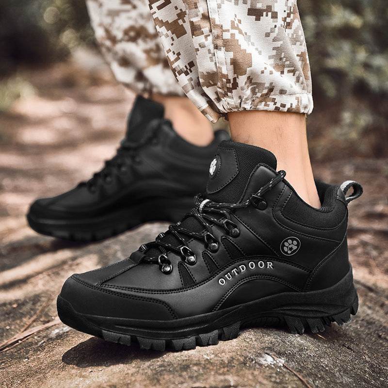 Fashion Hiking Shoes Military Boots Non-slip Wear-resistant Outdoor Shoes - Mubimart