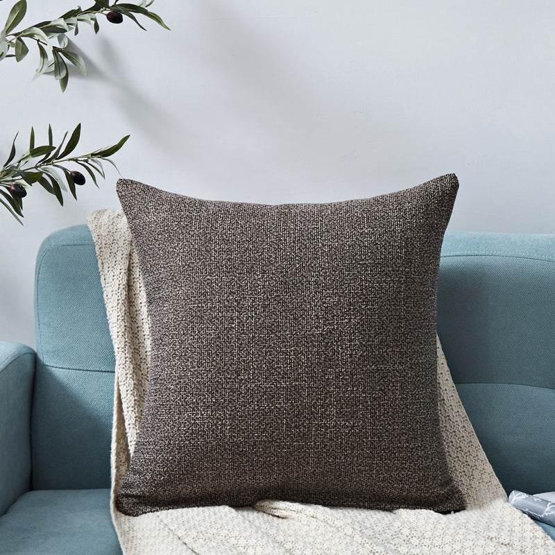 Chenille Plain Hug Pillowcase Office Sofa Home Hug Pillowcase Cushion Siesta Hug Pillowcase - Mubimart