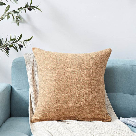 Chenille Plain Hug Pillowcase Office Sofa Home Hug Pillowcase Cushion Siesta Hug Pillowcase - Mubimart