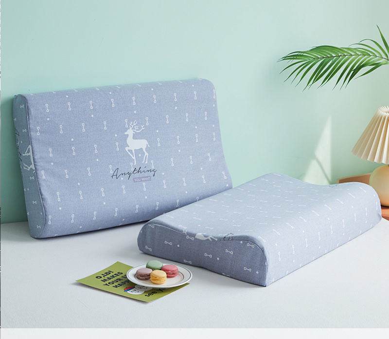 A Pair Of Latex Pillowcases And Pillowcases Are Thicker Than Pure Cotton ChildrenS Memory - Mubimart