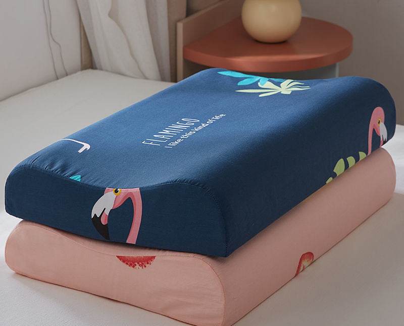 A Pair Of Latex Pillowcases And Pillowcases Are Thicker Than Pure Cotton ChildrenS Memory - Mubimart