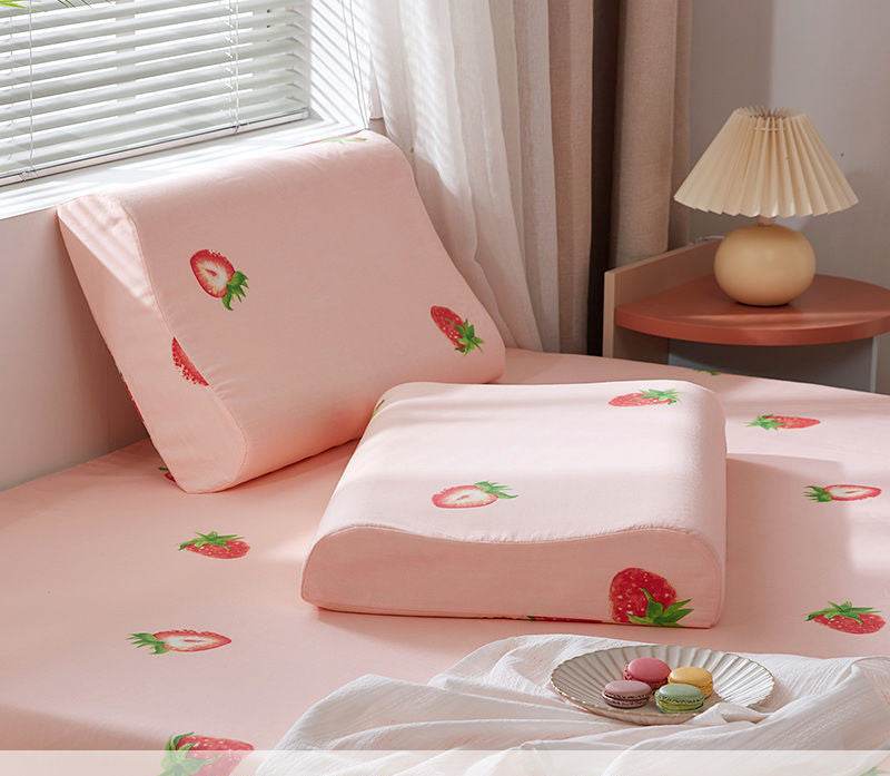 A Pair Of Latex Pillowcases And Pillowcases Are Thicker Than Pure Cotton ChildrenS Memory - Mubimart