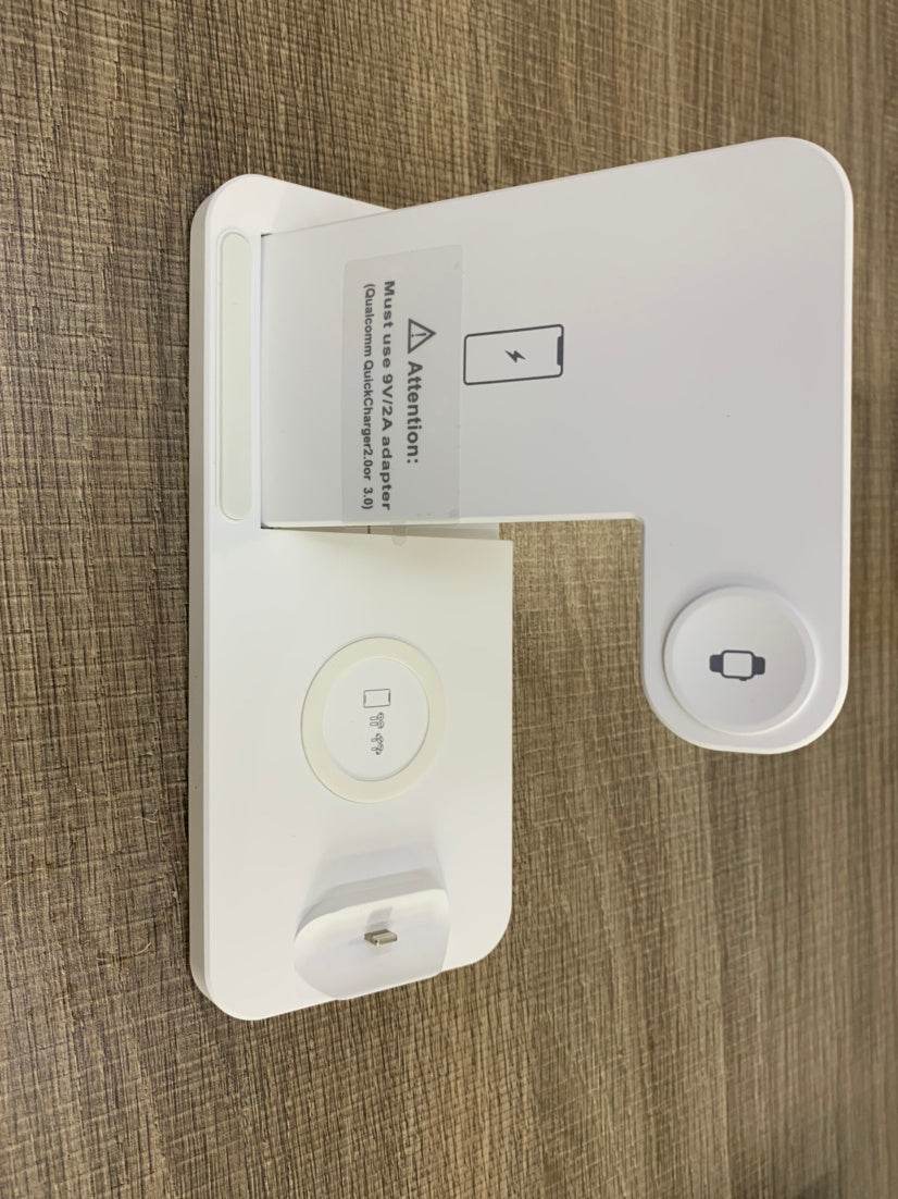 Wireless charger Three-in-one wireless charger for phones and watches - Mubimart