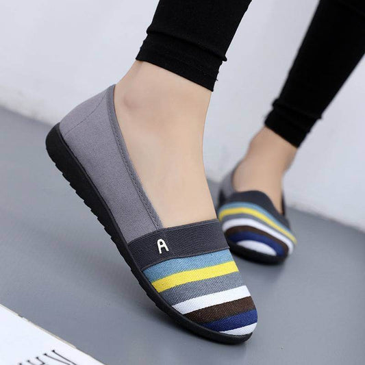 Antiskid Single Shoes Work Cloth Shoes Low Top Summer Fashionable Shoes - Mubimart