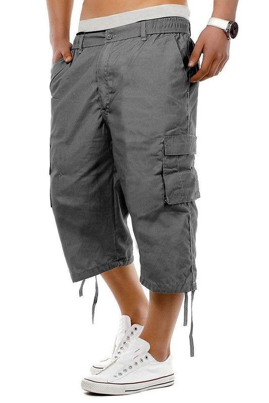 Vintage Mens Combat Cargo Shorts Summer Casual Work - Mubimart
