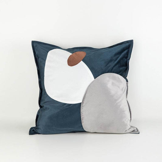Pillowcase Nordic Style Geometric Contrast Color Sofa Pillowcase - Mubimart
