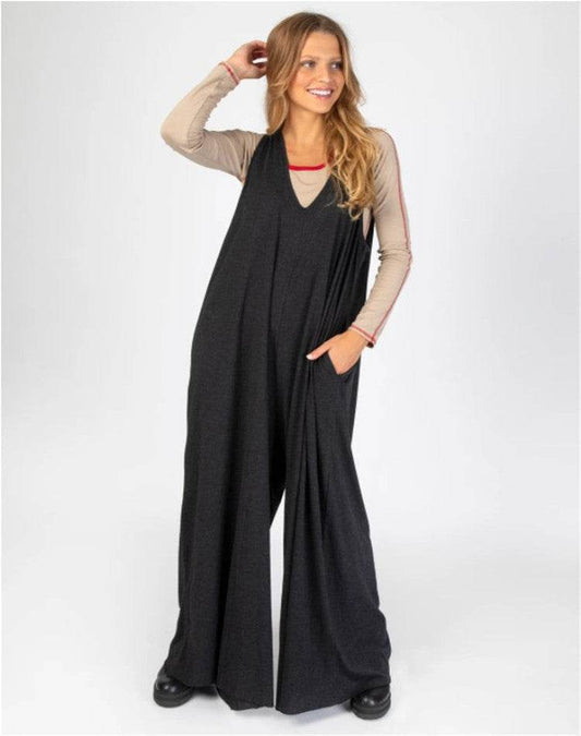 Solid Color Pocket Camisole Dress Solid Color Pocket Camisole Dress - Mubimart