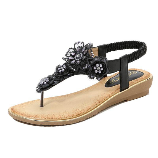 Foot Elastic Band Sandals Women - Mubimart