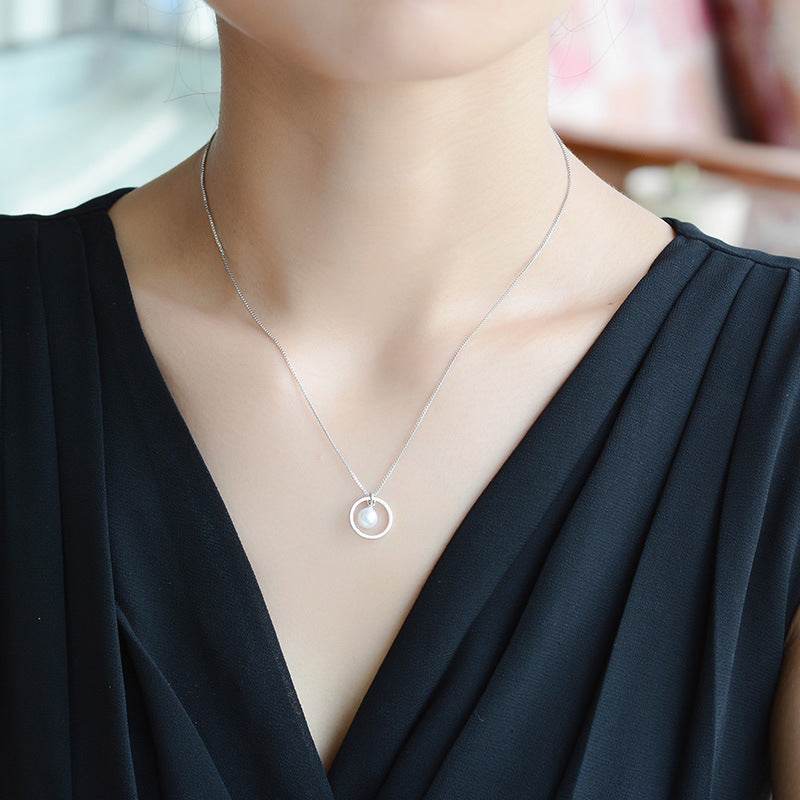New Pearl Necklace Choker With Pendant Chain Necklaces For Women Jewelry To Mother In Law Mother'S Day Gift - Mubimart
