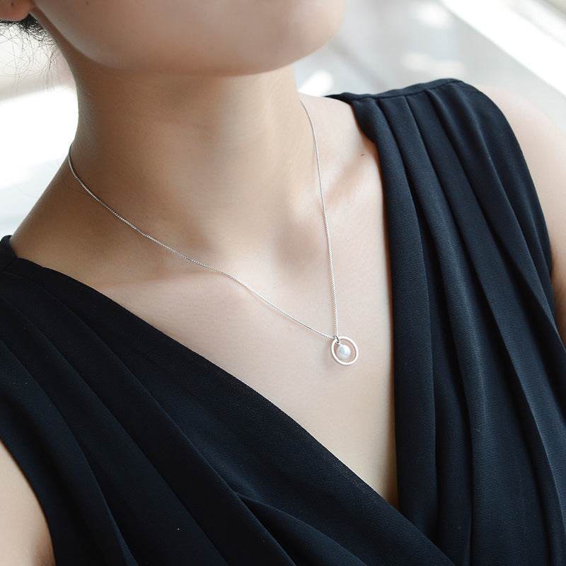New Pearl Necklace Choker With Pendant Chain Necklaces For Women Jewelry To Mother In Law Mother'S Day Gift - Mubimart
