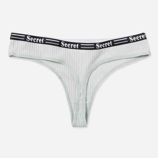 Women Seamless Cotton Underwear Sexy G String Thongs Briefs - Mubimart
