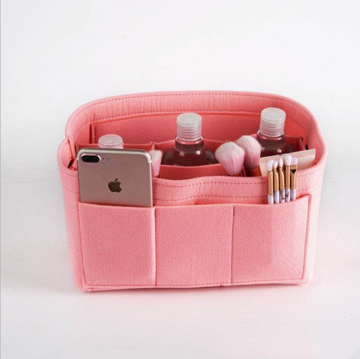 Felt Liner Bag Large Capacity Travel Storage Bag - Mubimart