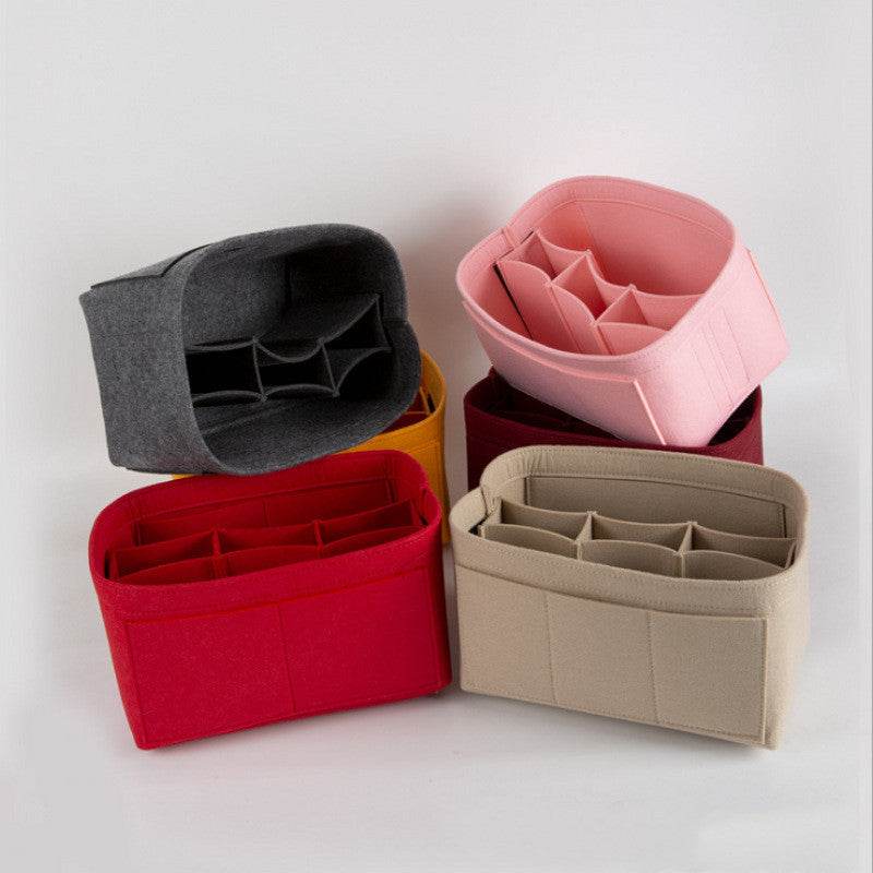 Felt Liner Bag Large Capacity Travel Storage Bag - Mubimart