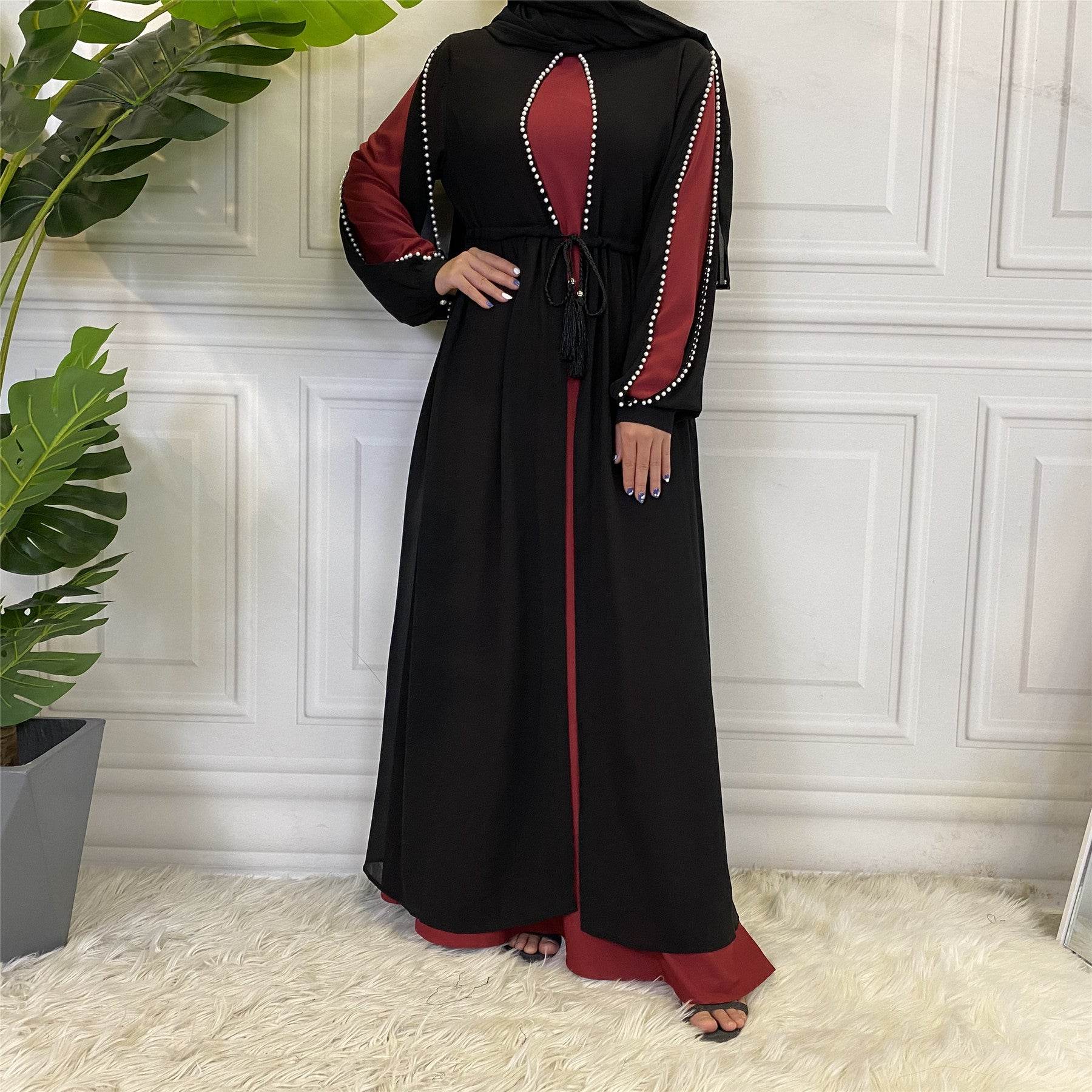 Latest High Quality Dress For Muslim Women Robe Femme Hiver - Mubimart