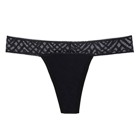 Cotton Lace Sexy Panties Seamless Thongs Panties For Girls Ladies Panty G String Tanga Underwear Women Plus Size Underpants New - Mubimart