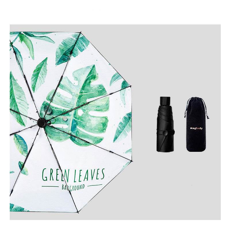 Capsule Sun Umbrella Female Sun Protection And UV Protection - Mubimart