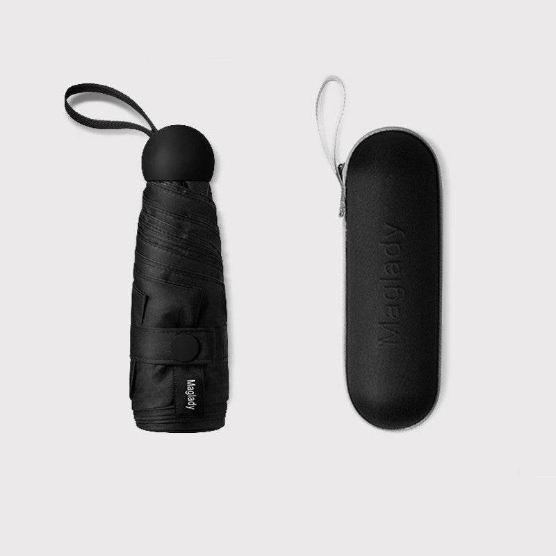 Capsule Sun Umbrella Female Sun Protection And UV Protection - Mubimart