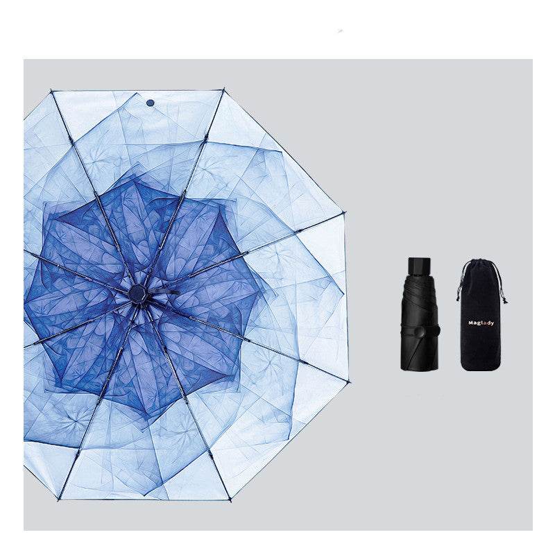 Capsule Sun Umbrella Female Sun Protection And UV Protection - Mubimart