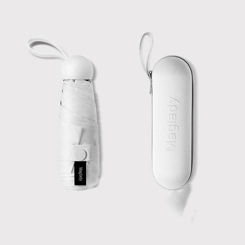 Capsule Sun Umbrella Female Sun Protection And UV Protection - Mubimart