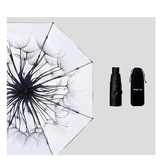 Capsule Sun Umbrella Female Sun Protection And UV Protection - Mubimart