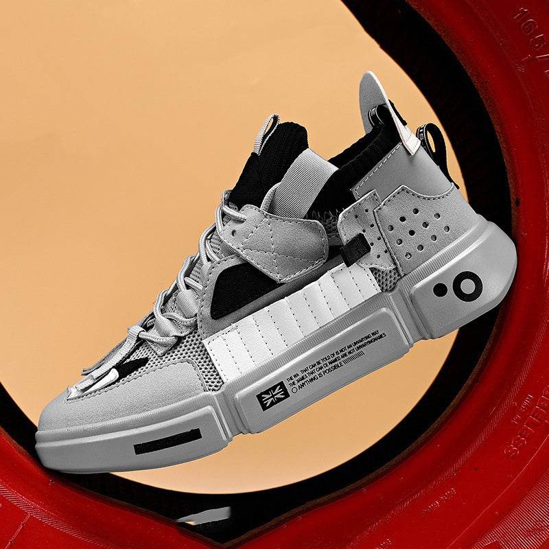 Men's Sports Shoes Thick-soled Shoes Wish Old Shoes Men - Mubimart