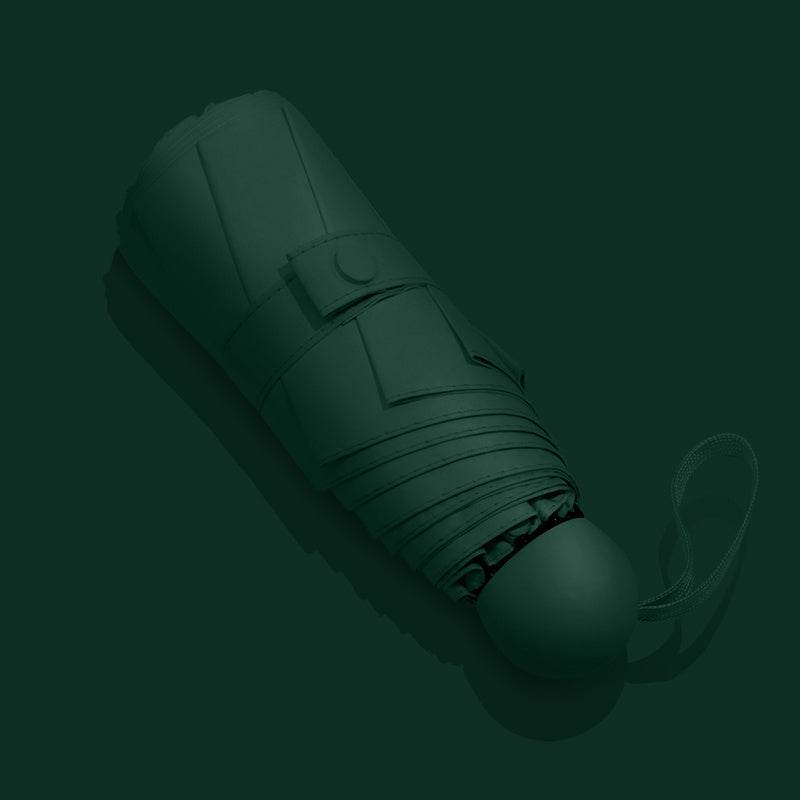 Sun Umbrella Female Sunscreen Anti Ultraviolet Compact Portable Folding 50 Off Pocket Capsule Sun And Rain Umbrella Dual-use Umbrella - Mubimart
