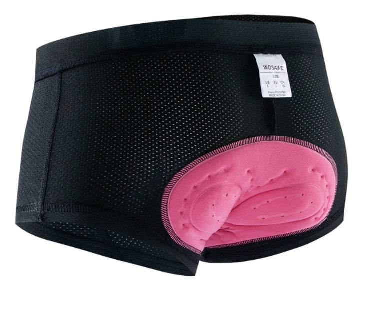 Mountain Bike Riding Panties Briefs Breathable Shockproof 3D Silicone Underwear Women - Mubimart