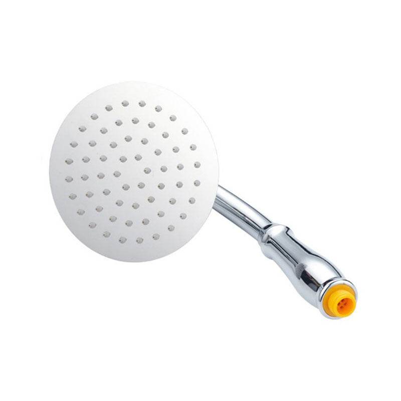 Shower Head 6inch Pressurized Hand-held Overhead Universal Shower Head Shower Set - Mubimart