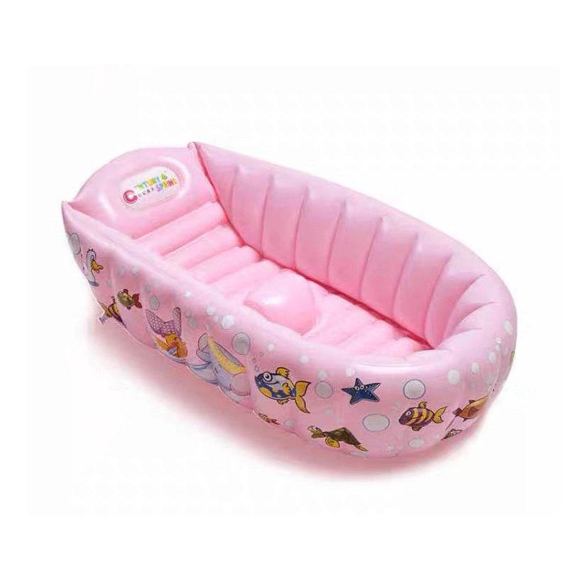 Inflatable Thermal Insulation Baby Swimming Bucket - Mubimart