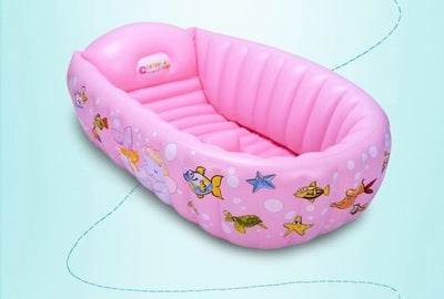 Inflatable Thermal Insulation Baby Swimming Bucket - Mubimart