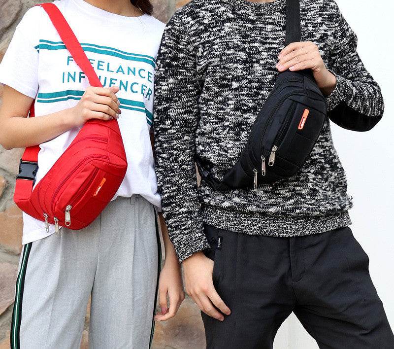 Fanny Pack Waist Bag Men Women Shoulder Hip Belt Bum Sport Travel Waterproof - Mubimart