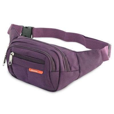 Fanny Pack Waist Bag Men Women Shoulder Hip Belt Bum Sport Travel Waterproof - Mubimart