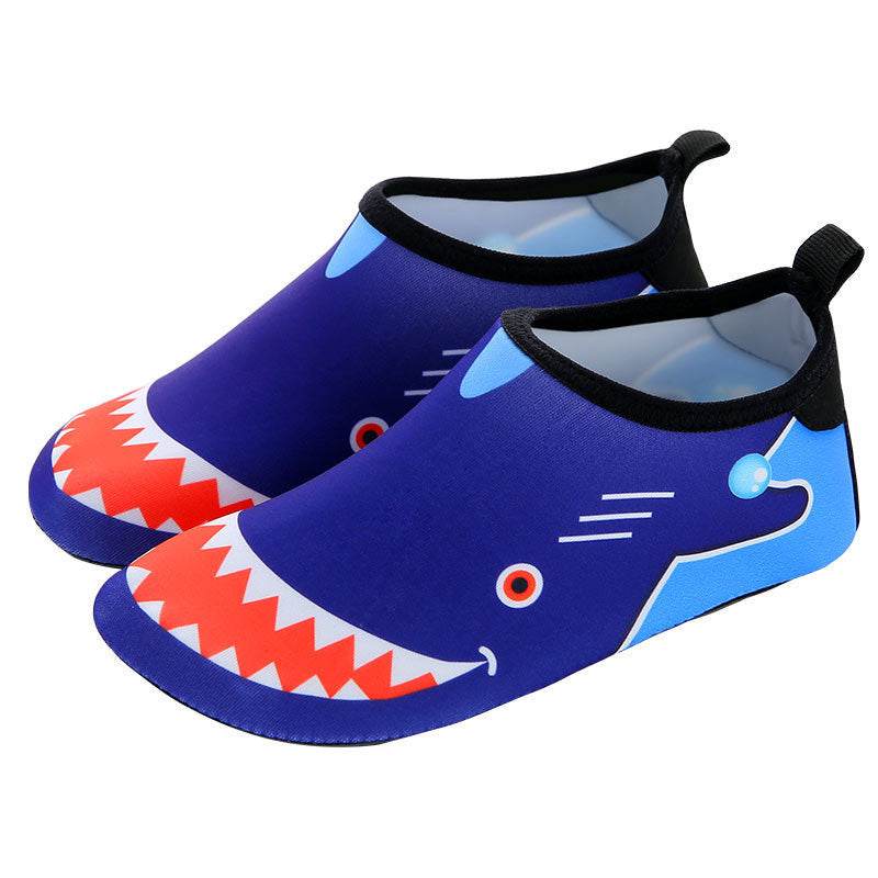 Water Park Cartoon Rubber Sole Beach Socks Shoes - Mubimart