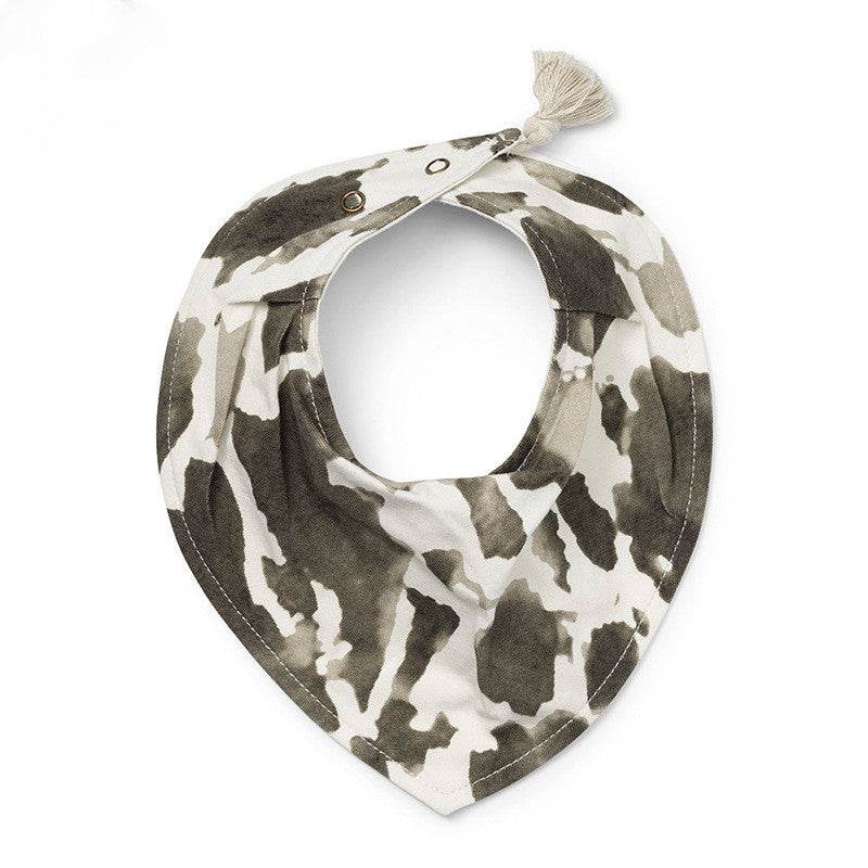 High-value Saliva Towel Waterproof Bib Bib Triangle Scarf - Mubimart