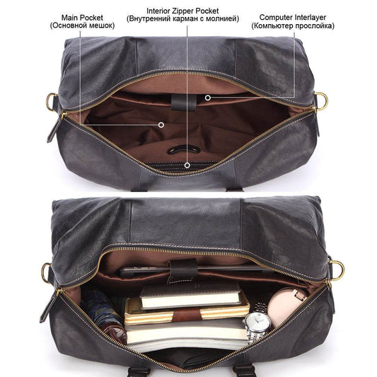 Amalek Weekender Duffle Bag - Mubimart
