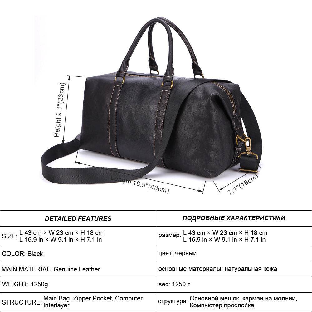 Amalek Weekender Duffle Bag - Mubimart