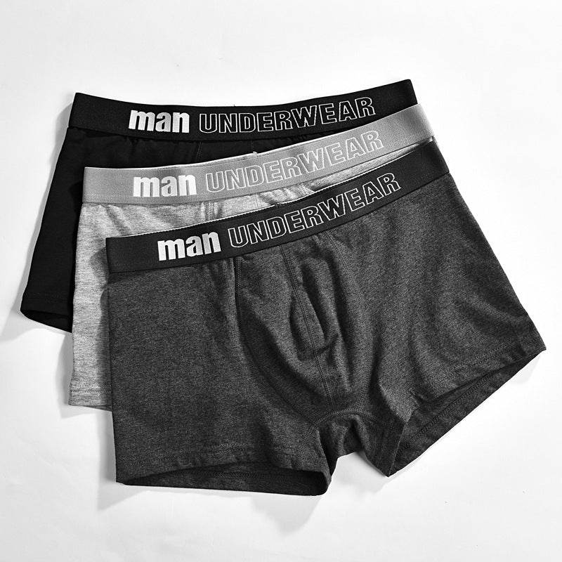 Men's Boxer Briefs With Loose Cotton Boxer Bottoms - Mubimart