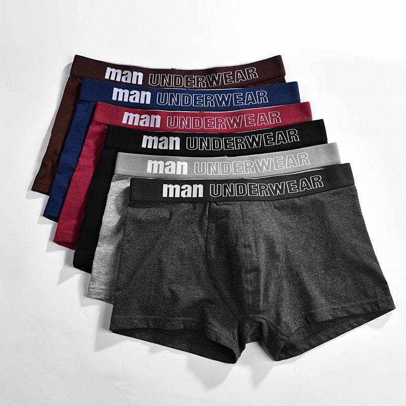 Men's Boxer Briefs With Loose Cotton Boxer Bottoms - Mubimart